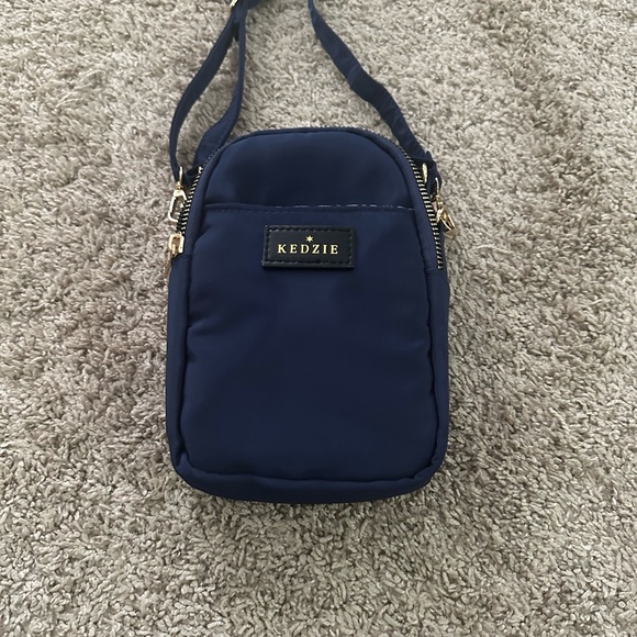 Kedzie Navy Crossbody Bag - Picture 1 of 10
